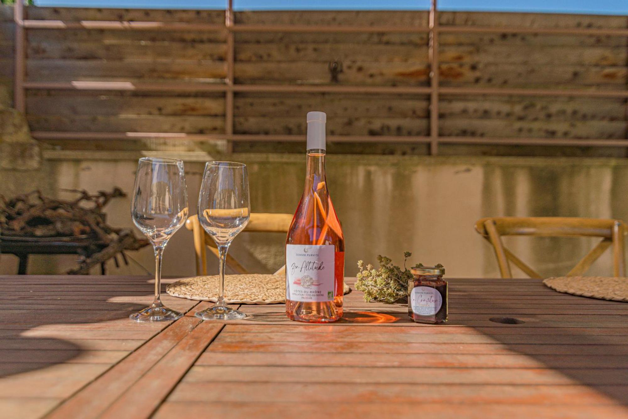 Domaine Purviti Villa Beaumes-de-Venise Ngoại thất bức ảnh